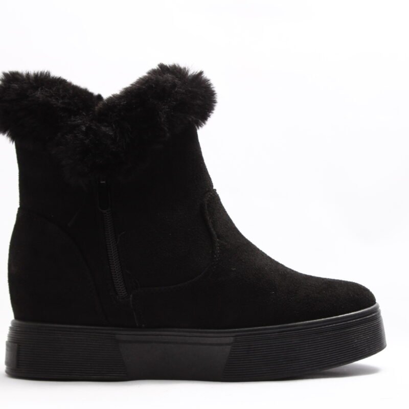 botas de invierno con cuña adentro