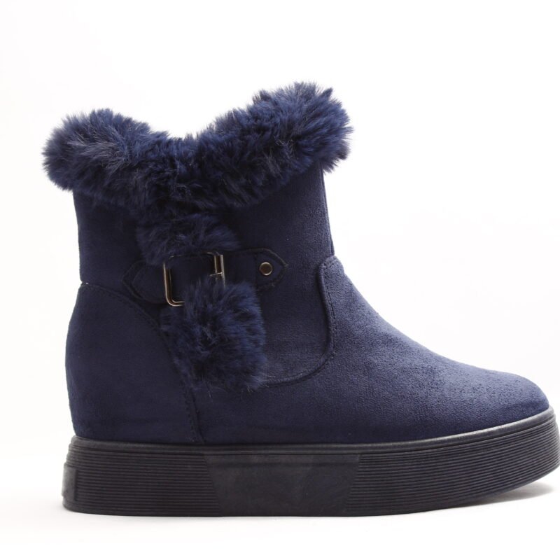 Botas cálidas con cuña