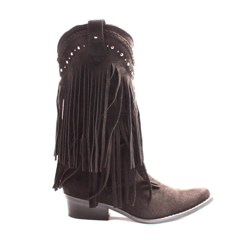 Botas cowboy con flequillos