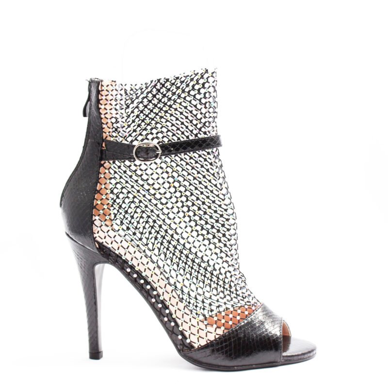 Sandalias brillantes  con tacón