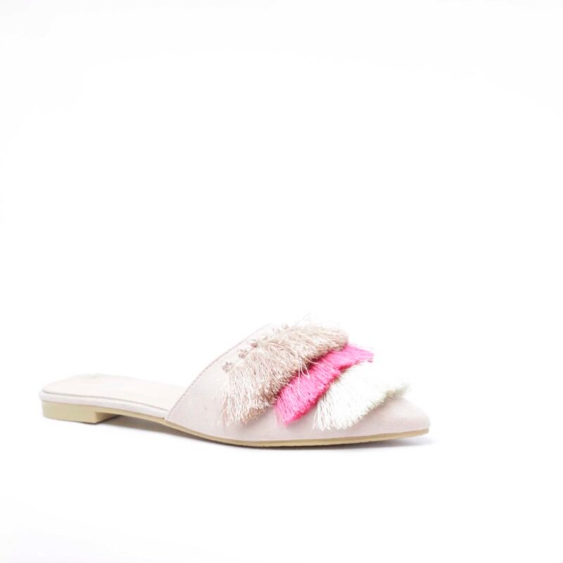 Chanclas con flequillos