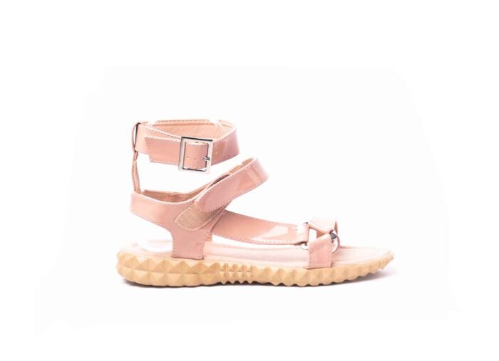 Sandalias planas con doble tira