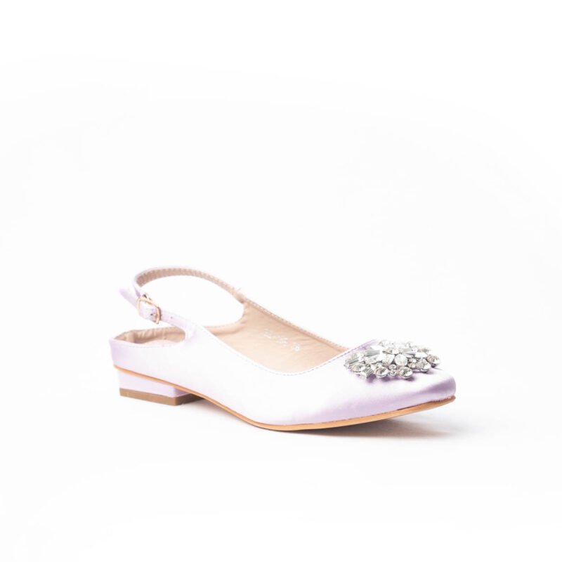 Zapatos planos con cristales